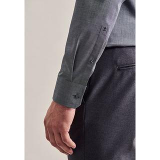 Seidensticker  Business Hemd Slim Fit Extra langer Arm Uni 