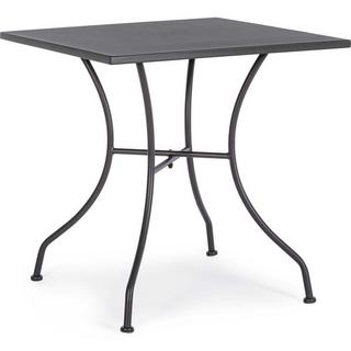 mutoni Table de jardin Kelsie anthracite 70x70  