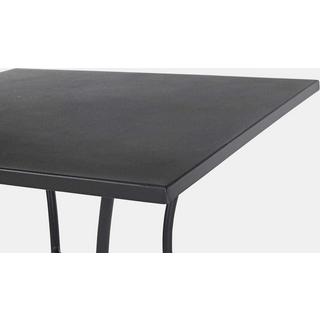 mutoni Table de jardin Kelsie anthracite 70x70  