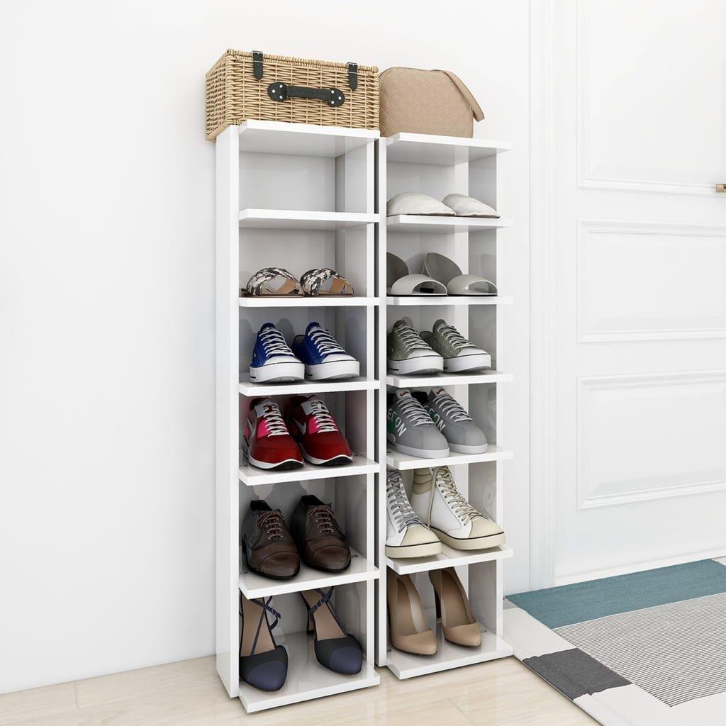 VidaXL Armoire à chaussures bois d'ingénierie  