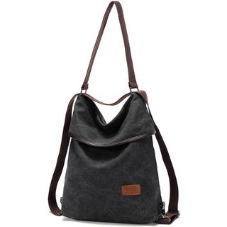 Only-bags.store Canvas Umhängetasche Rucksack Handtasche Vintage Umhängetasche Anti-Diebstahl Hobo Tasche für den Alltag Büro Schule outing  