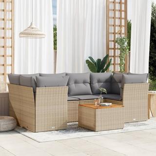 VidaXL Garten sofagarnitur poly-rattan  