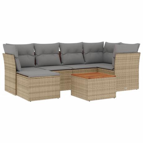 VidaXL Garten sofagarnitur poly-rattan  