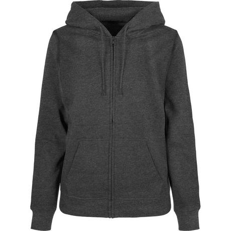 Build Your Own  Basic Hoodie mit durchgehendem Reißverschluss 