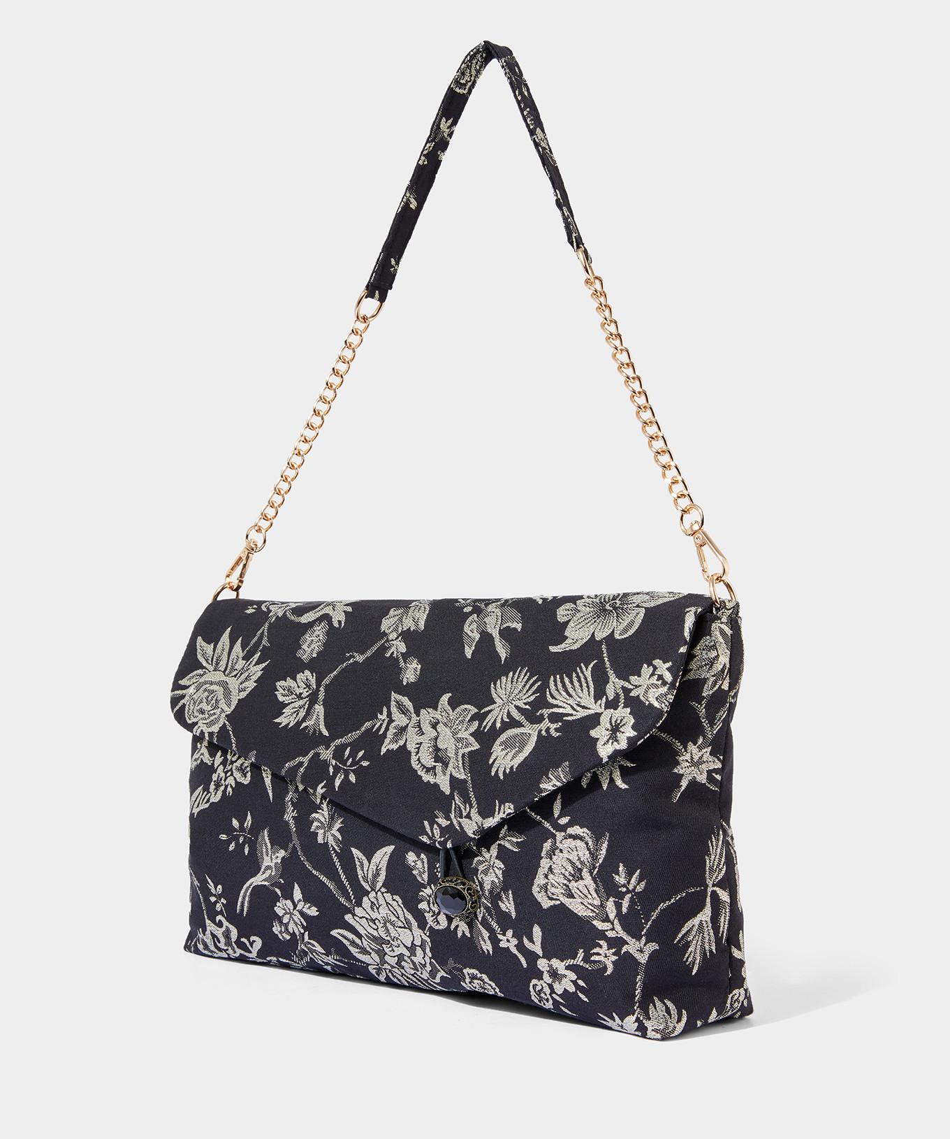 Joe Browns  Clutch-Tasche mit Blumen-Jacquard 