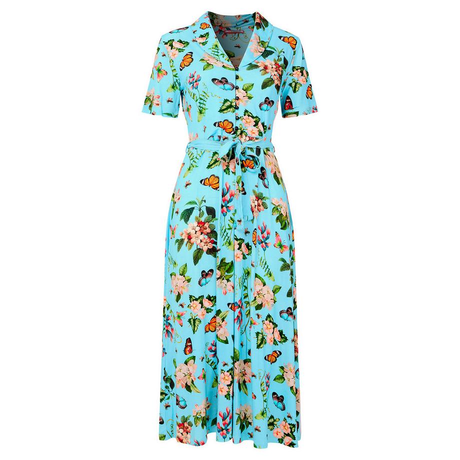 Joe Browns Robe Longueur Genou Col Papillon  