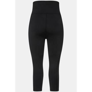 Ulla Popken  Legging 3/4 à taille haute, longueur au mollet, sèche rapidement 