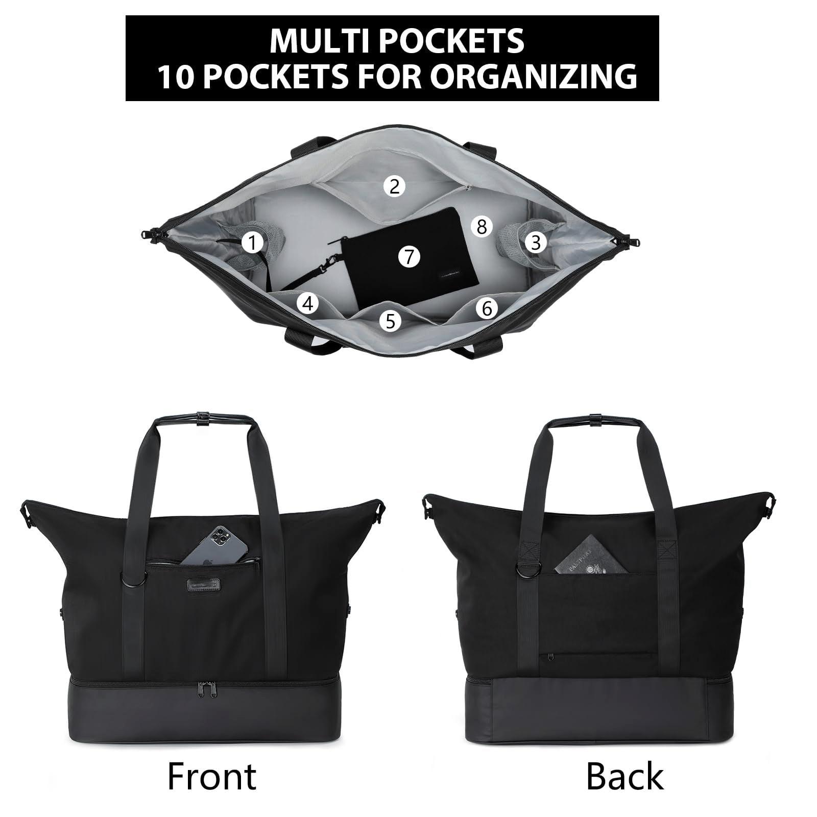 Only-bags.store Reisetasche Wasserdichte Sport Übernachtungs Handgepäcktasche  