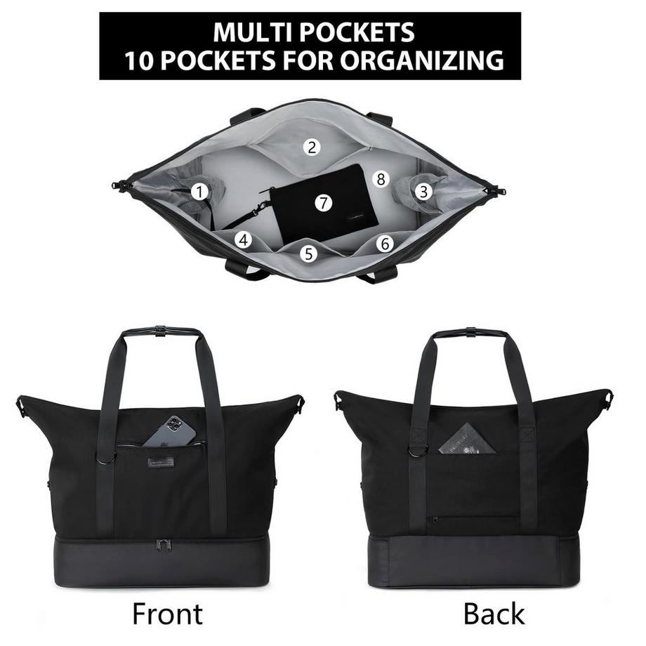 Only-bags.store Reisetasche Wasserdichte Sport Übernachtungs Handgepäcktasche  