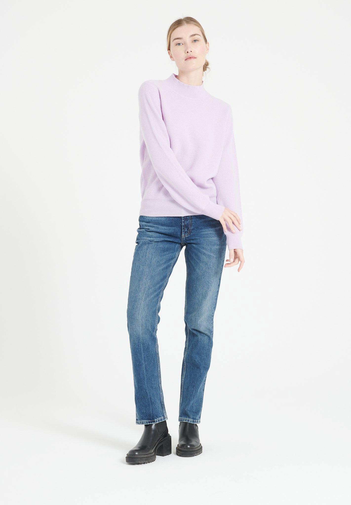 Studio Cashmere8  MIA 1 Maglia con collo alto - 100% cashmere 