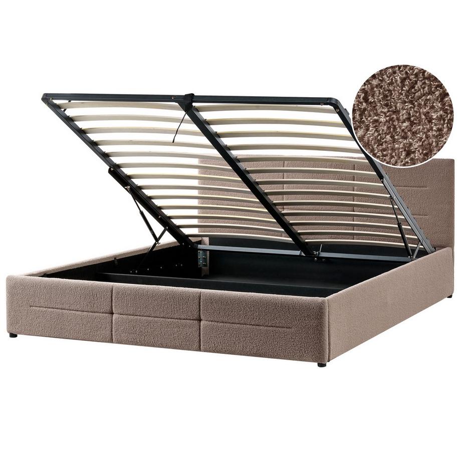 Letto contenitore en Bouclé  MASSOGNES