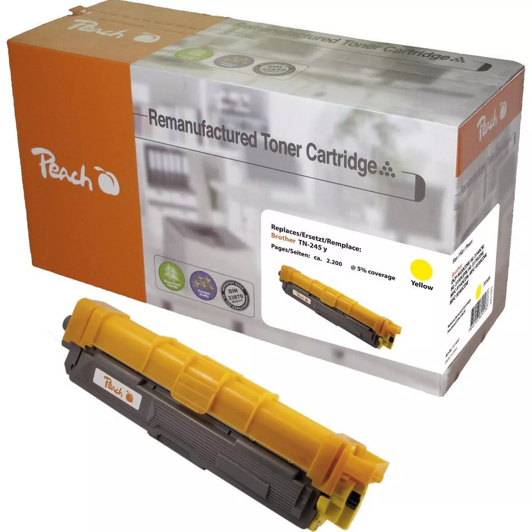 Peach – Toner Brother Tn-245y Yellow, One Size