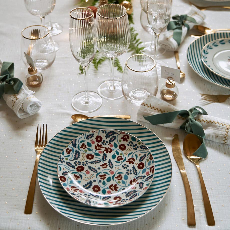 La Redoute Intérieurs Lot de 4 verres striés  