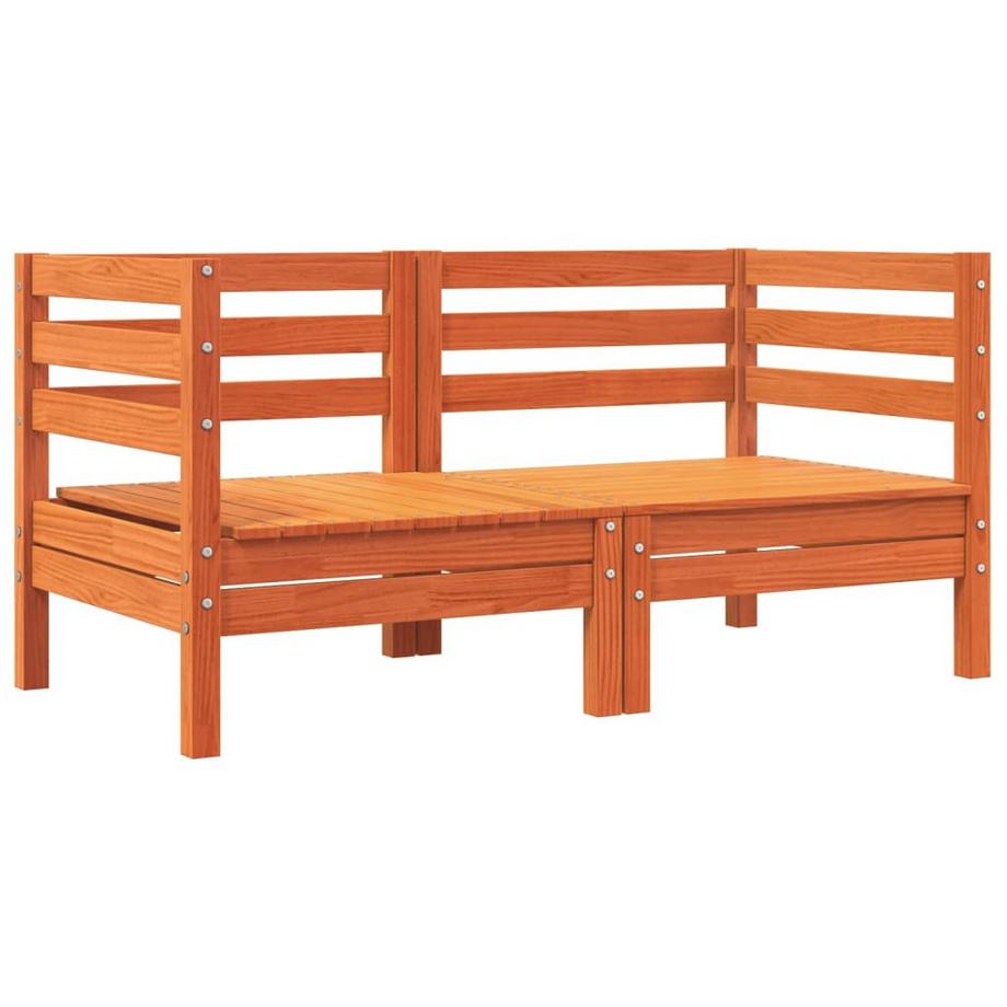 VidaXL Canapé de jardin bois de pin  