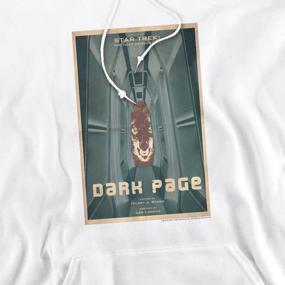 Star Trek The Next Generation Season 7 Episode 7 Felpa con cappuccio  