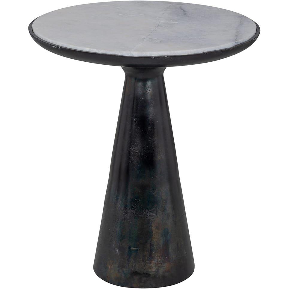 mutoni Table d'appoint Ethan noir 46  