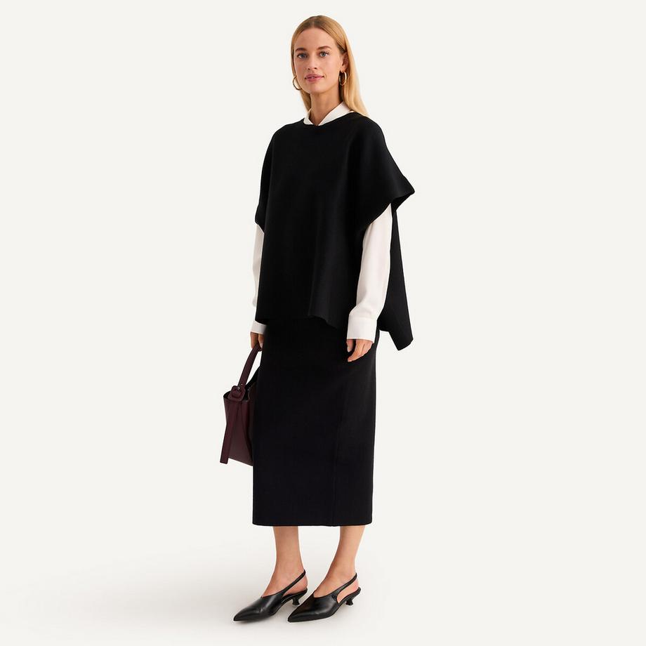 La Redoute Collections Poncho Col Rond  
