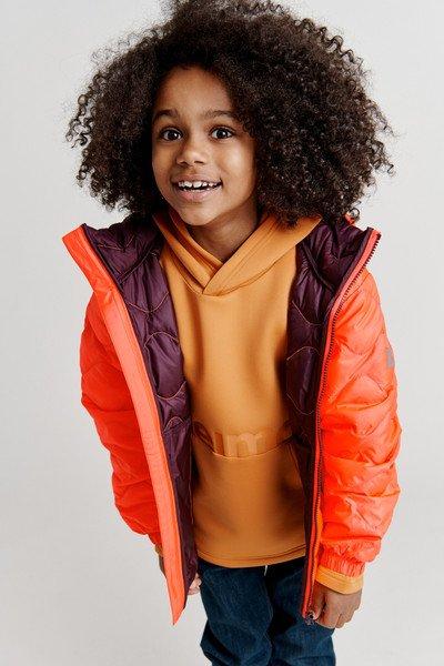 Reima  Kinder Daunenjacke Fossila Neon Salmon 