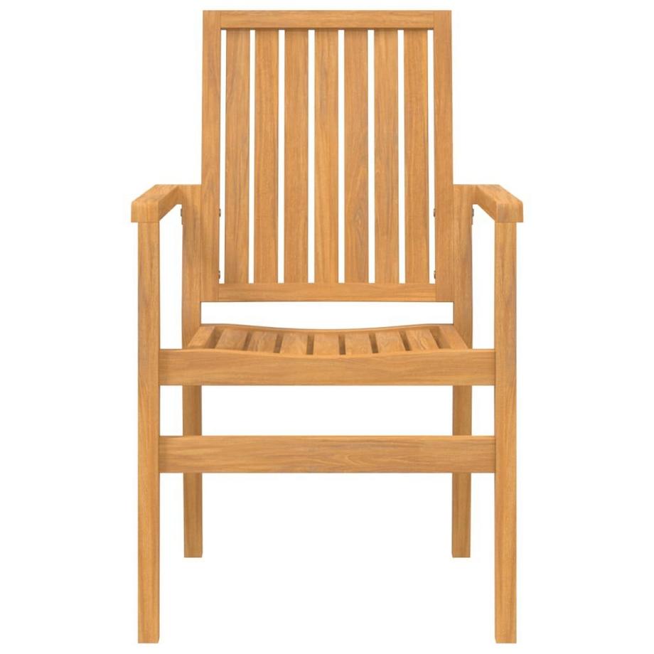 VidaXL Stapelbarer gartenstuhl holz  