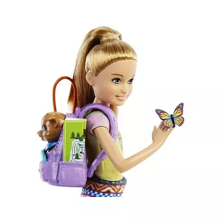 Barbie  It takes two! Camping Spielset mit Stacie Puppe und Hündchen 