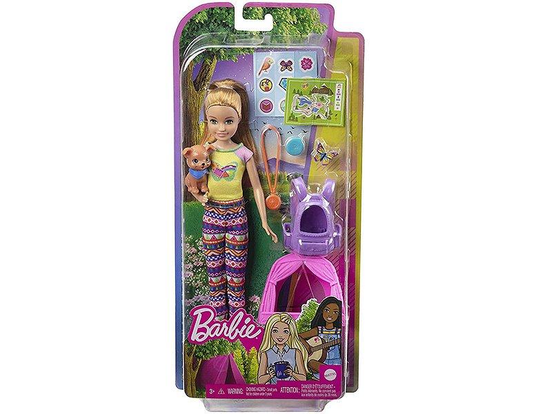 Barbie  It takes two! Camping Spielset mit Stacie Puppe und Hündchen 