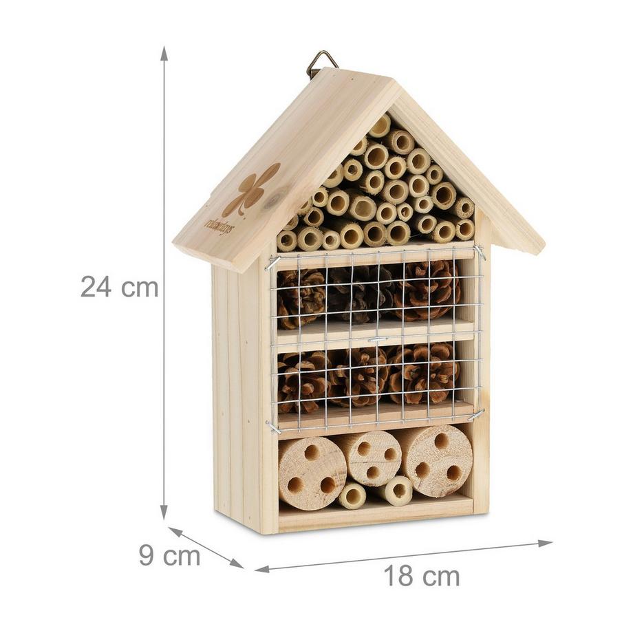 Northix  Insektenhotel aus Holz 