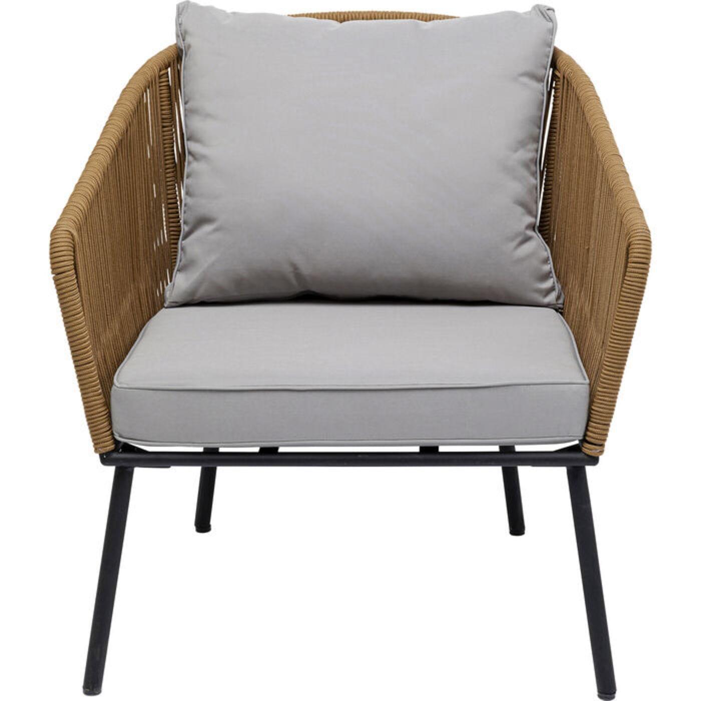 KARE Design Fauteuil Elba naturel  