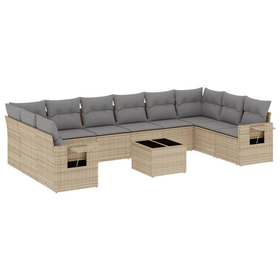 VidaXL Garten sofagarnitur poly-rattan  