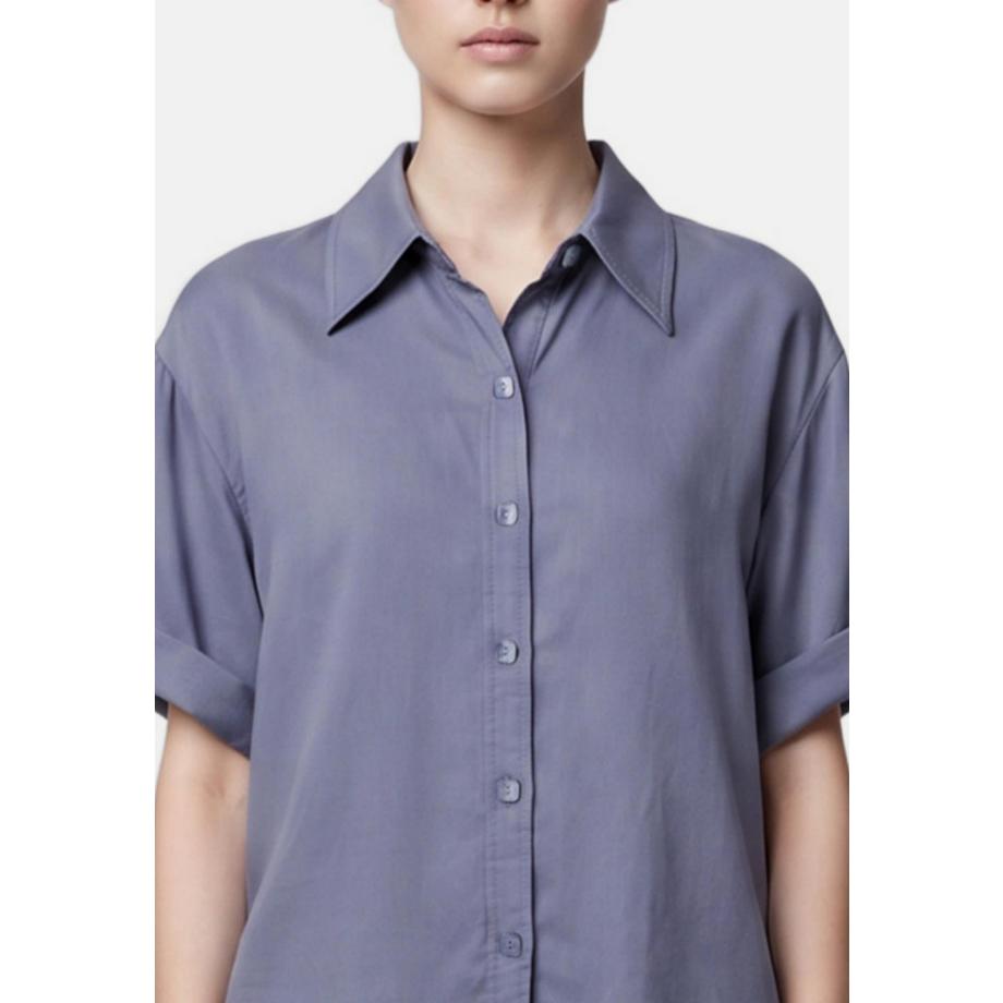 Chiara Ferretti Camicia a maniche corte con bottoni  