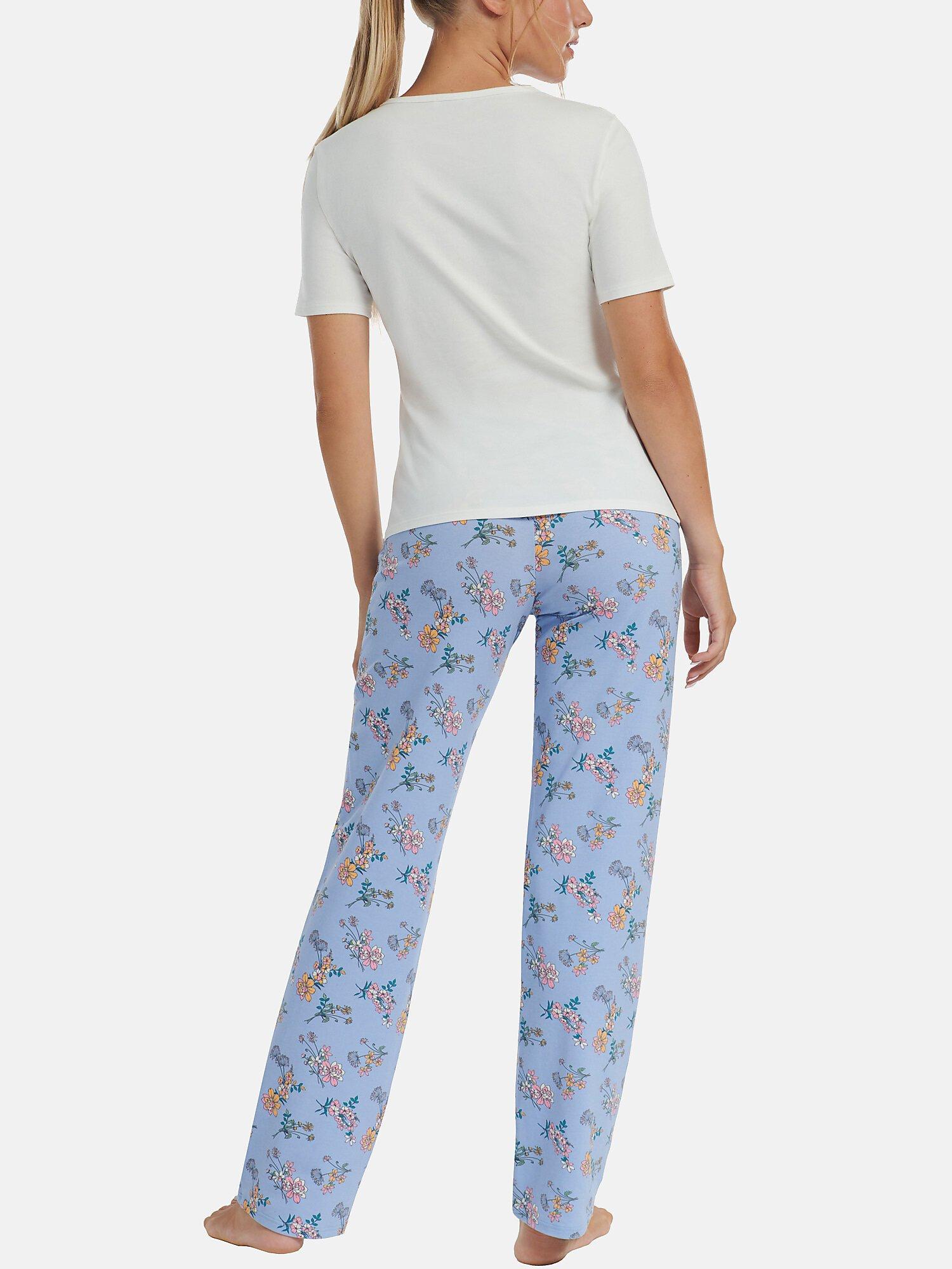 Lisca  Pyjama Hausanzug Hose Top Kurzarm Posh 