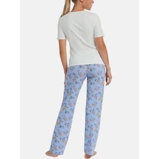 Lisca  Pyjama tenue d'intérieur pantalon top manches courtes Posh 