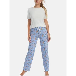 Lisca  Pyjama tenue d'intérieur pantalon top manches courtes Posh 