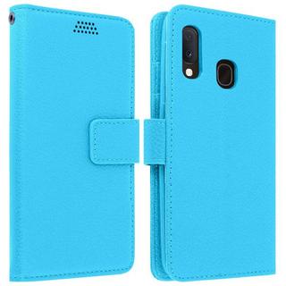 Avizar  Flip Bookcover Samsung Galaxy A20e Blau 