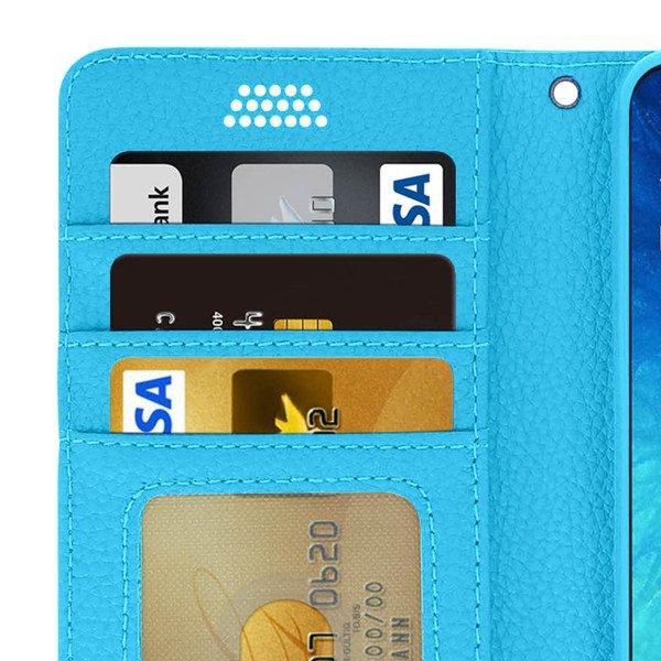 Avizar  Flip Bookcover Samsung Galaxy A20e Blau 