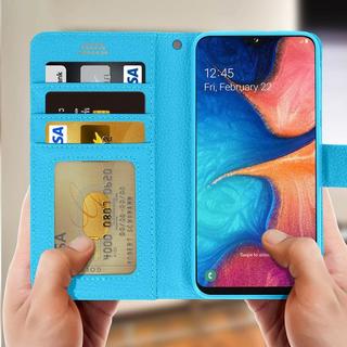 Avizar  Flip Bookcover Samsung Galaxy A20e Blau 