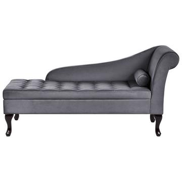 Chaiselongue aus Samtstoff Retro PESSAC