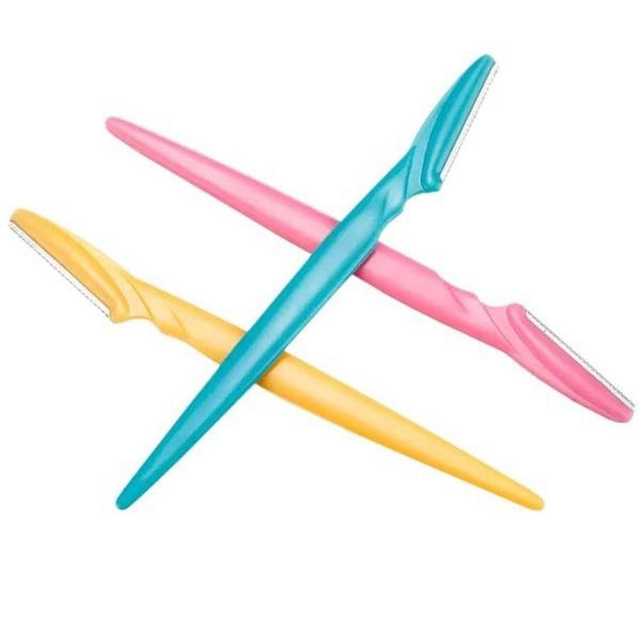 eStore  Lot de 3 rasoirs à sourcils 