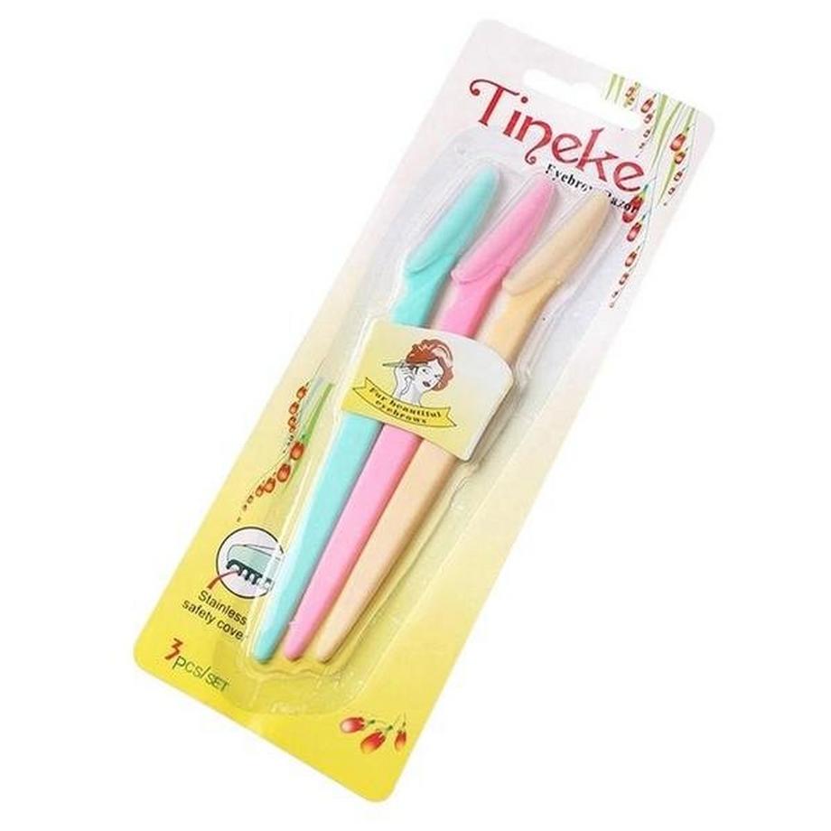 eStore  Lot de 3 rasoirs à sourcils 