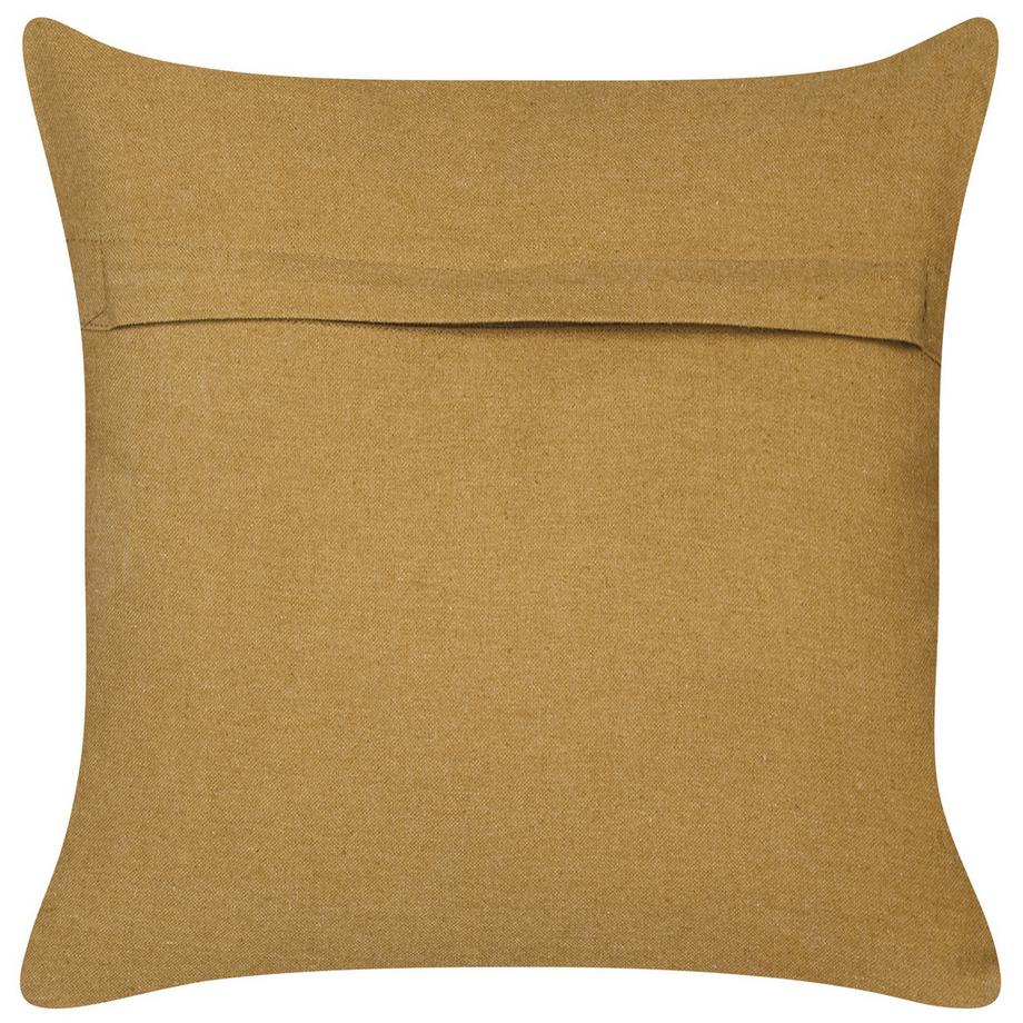 Beliani Dekokissen 2er Set aus Jute Boho PULICAT  