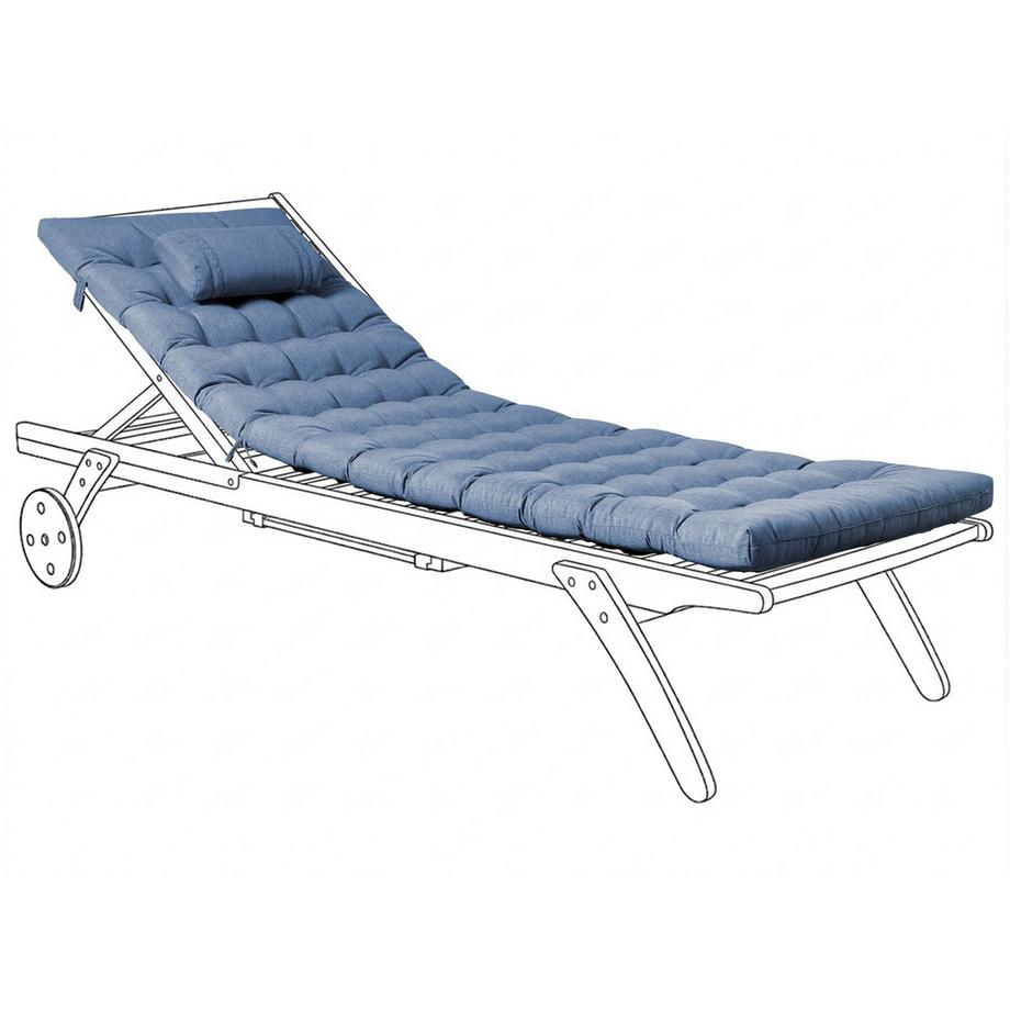 Coussin de transat extérieur en Polyester  CESANA PREMIUM