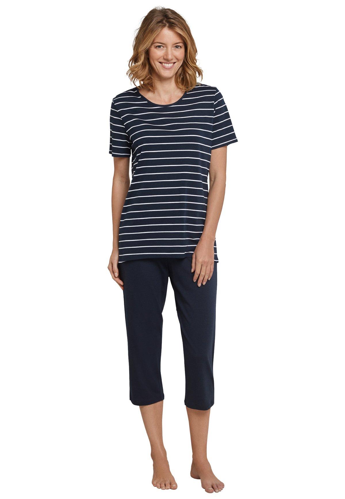 Schiesser Pigiama a righe vestibilità comoda  