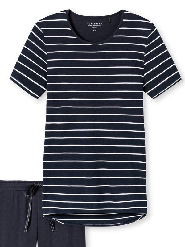 Schiesser Pigiama a righe vestibilità comoda  