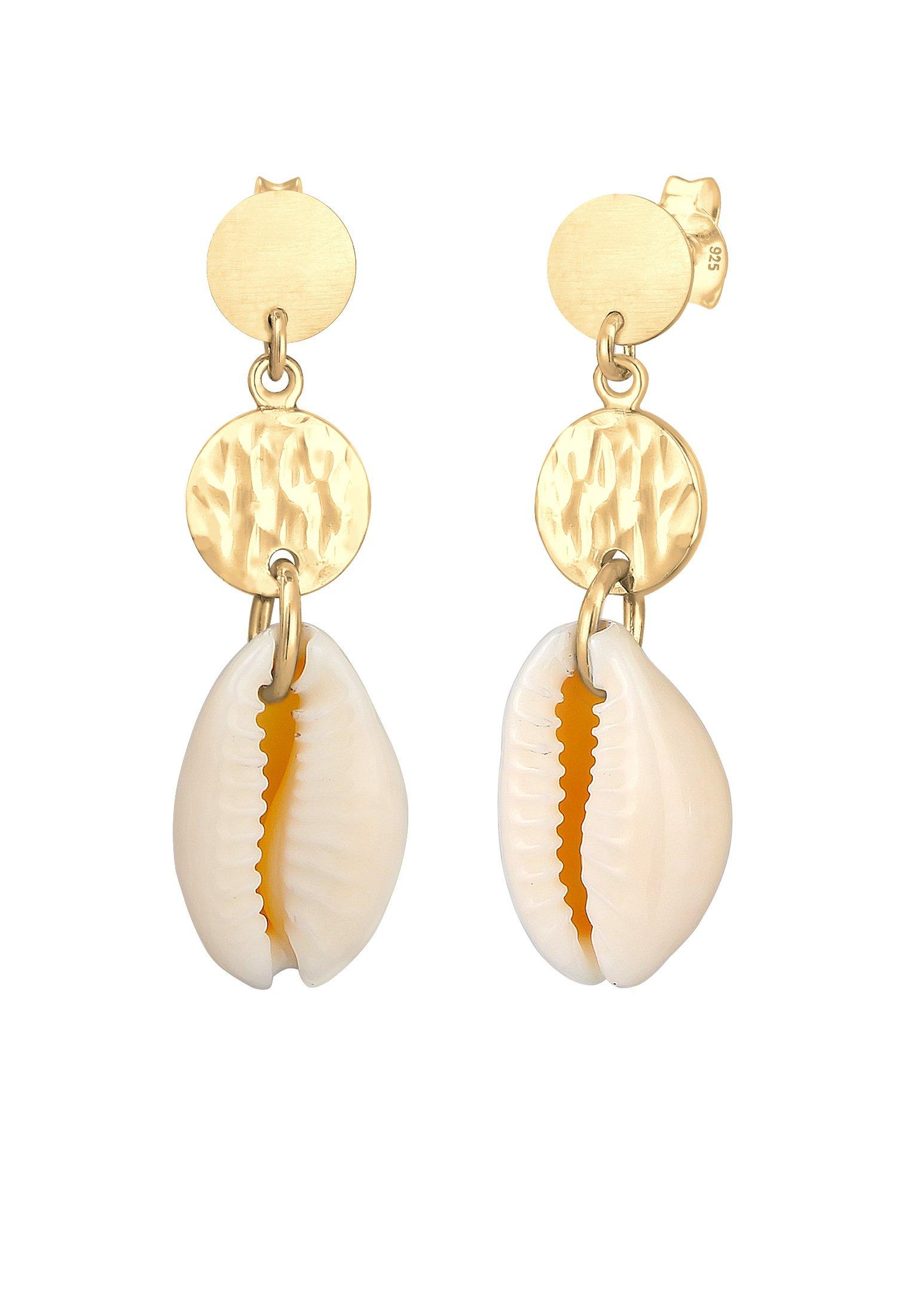 Elli  Boucles d'Oreilles Coquille De Cauris 