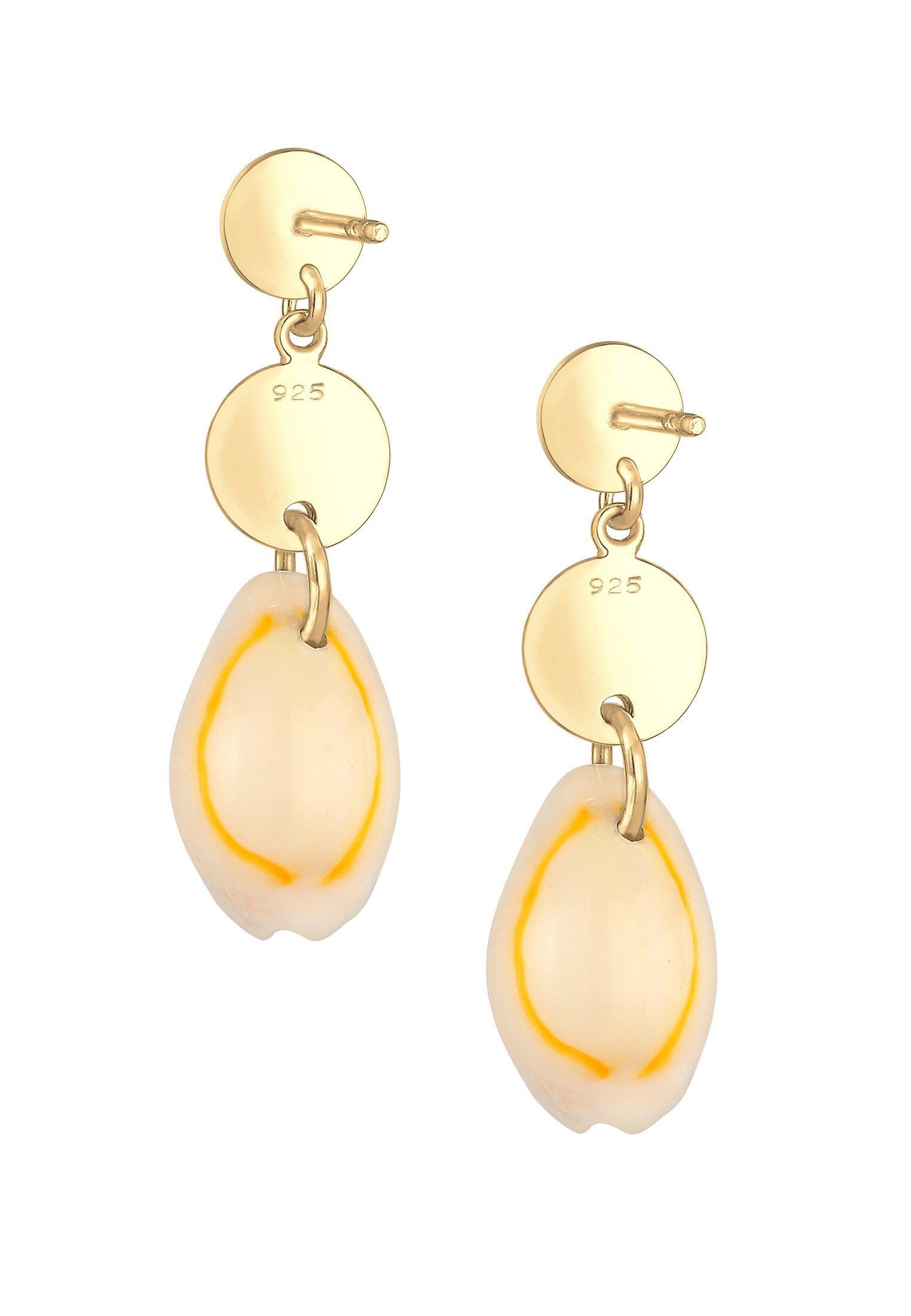 Elli  Boucles d'Oreilles Coquille De Cauris 