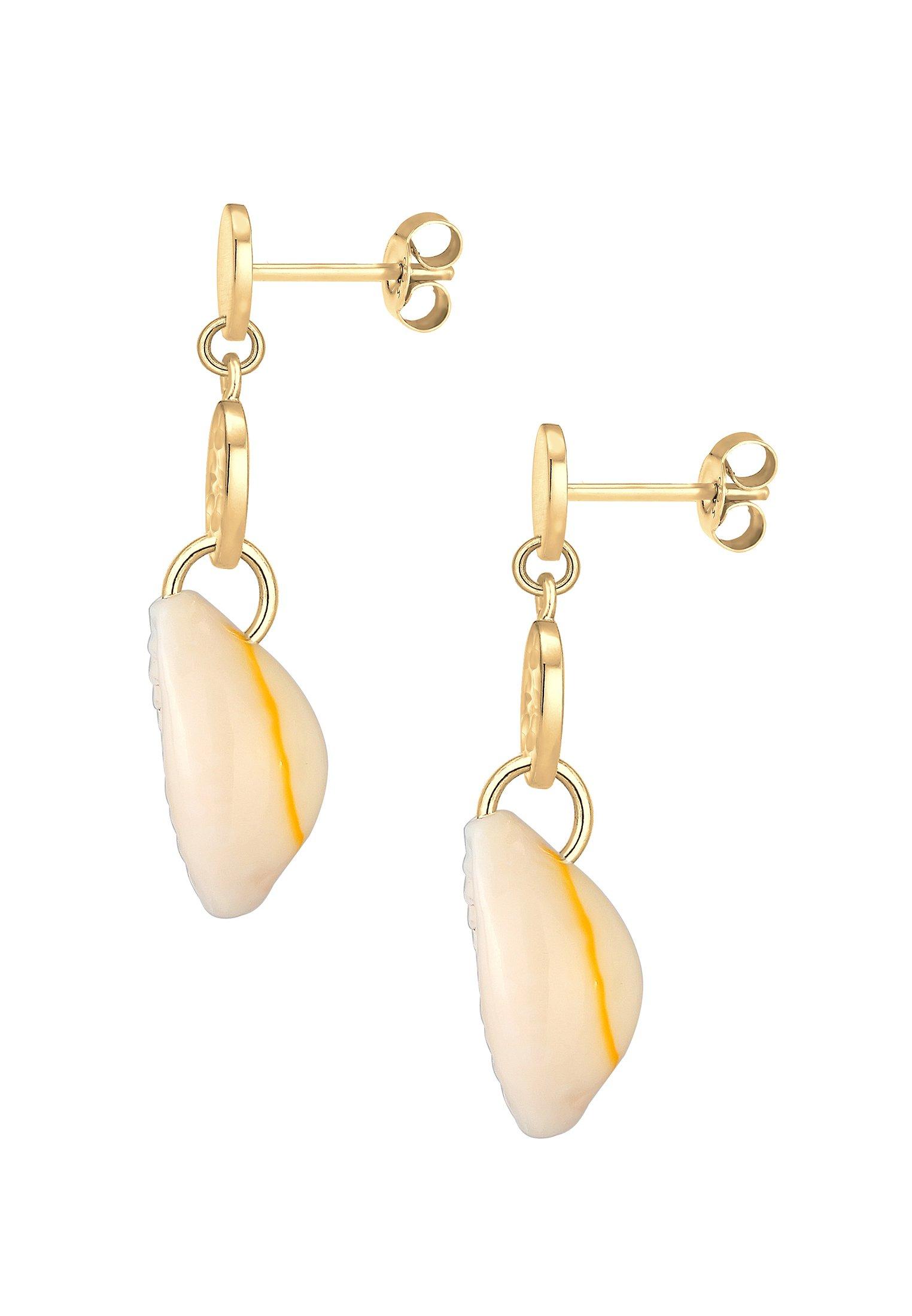 Elli  Boucles d'Oreilles Coquille De Cauris 