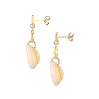 Elli  Boucles d'Oreilles Coquille De Cauris 