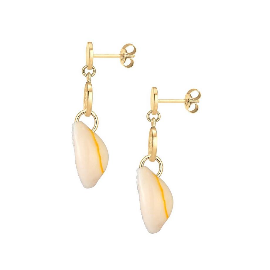 Elli  Ohrringe Hänger Kauri Muschel 