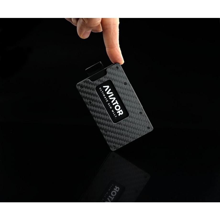 AVIATOR Smart Wallet Slide Carbon Fiber  