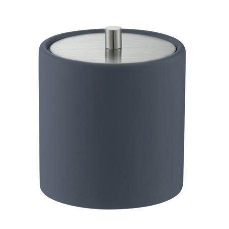 diaqua Kosmetikdose Zylo anthrazit - inox  