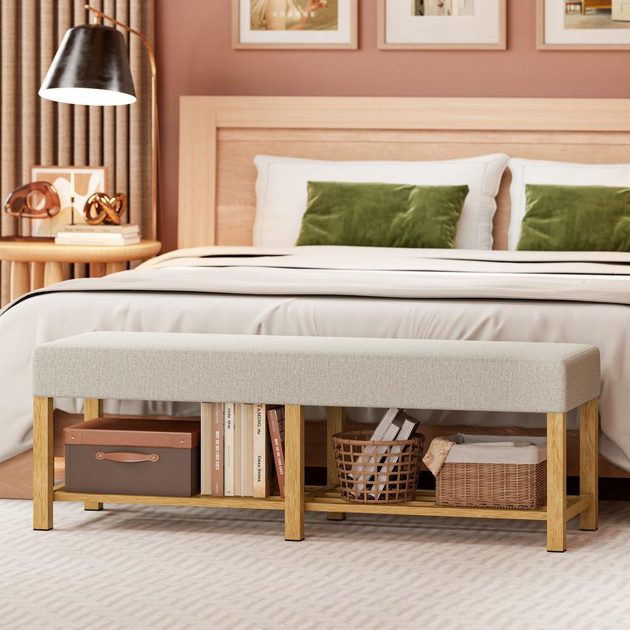 HOMCOM banc à chaussures  